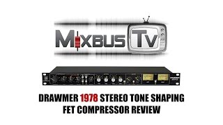 Video thumbnail for Drawmer 1978 Stereo Tone shaping FET Compressor Review by MixbusTv