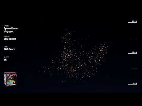 Space Race Voyager - Sky Bacon 200 Gram Cake