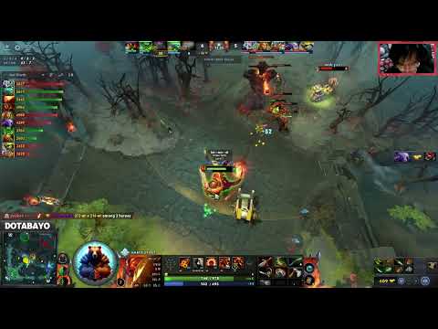 YATORO EMBER SPIRIT THE HARD CARRY GAMEPLAY - DOTA 2 PATCH 7.35B