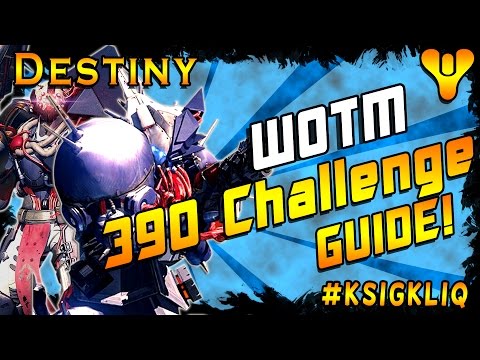 How to Beat Wrath of the Machine 390 Destiny Raid Challenge