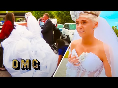 Gypsy Bride Faints Under 140 Pound Dress! | My Big Fat Gypsy Wedding | FULL EPISODE | OMG