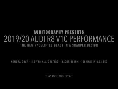 BEAST! New 2019/20 AUDI R8 V10 PERFORMANCE - 620HP/V10/NA KEMORA GRAY - New car. #NEWCAR #AUDI