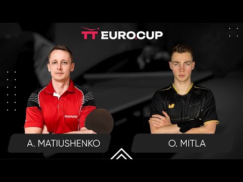 15:30 Andrii Matiushenko - Oleksii Mitla 09.06.2024 TT Euro.Cup Ukraine Star. TABLE 3