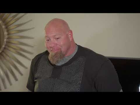 Nick Best brought to tears by gift - The Strongest Man in History - History