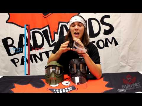 Badlands Paintball FAQ - Single Pane vs Dual Pane Lenses