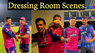 Rajasthan Royals Dressing Room Scenes after RCBvRR Match | TATA IPL 2022