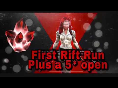 Mcoc 1st rift run plus 5* open