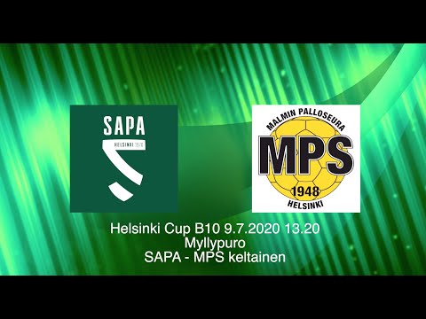 SAPA - MPS keltainen, Helsinki Cup B10 9.7. klo 13.20