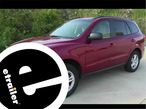 Installation Guide for the Draw-Tite Max-Frame Trailer Hitch Receiver on a 2011 Hyundai Santa Fe