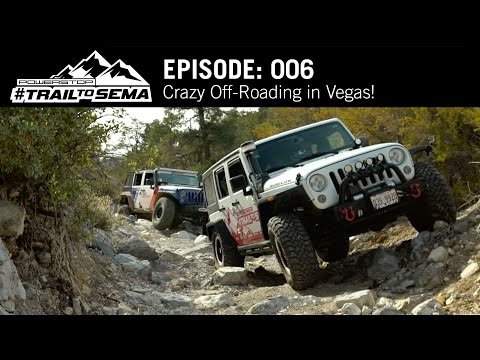PowerStop Trail to Sema Vlog Day 6 - 4Wheeling in Vegas!