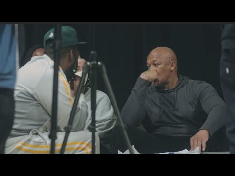 Adam Blackstone shares rehearsal-footage of Dr. Dre's super bowl-performance