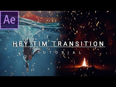 How to TRANSITION like SAM KOLDER! | Hey Tim Tutorial | After Effects 2019