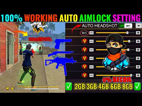 Free Fire Max Auto Headshot Trick 2025 Sensitivity ⚙️ 2gb, 3gb, 4gb Ram Headshot Sensitivity Setting
