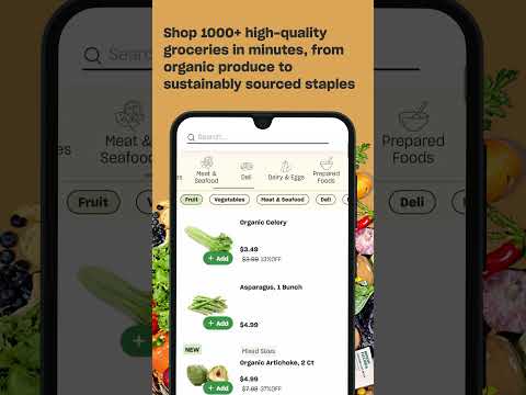 Misfits Market Grocery App Video