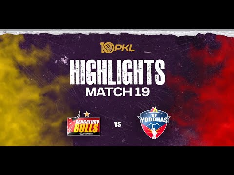 Match Highlights: Bengaluru Bulls vs U.P. Yoddhas | December 11 | PKL Season 10