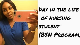 DAY IN THE LIFE OF LPN TO BSN STUDENT | FIRST DAY OF CLASS, HOMEWORK, GENDER REVEAL,