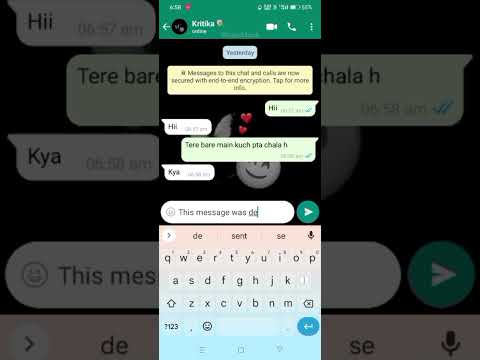 Prank chat with my bestie.....she totally 😢 cry ... don't try this😢#bff #bffs #prank #prankchat