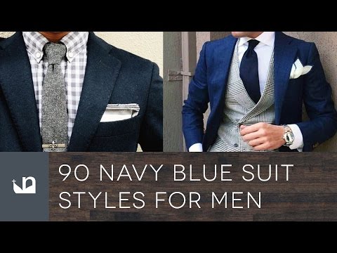 90 Navy Blue Suit Styles For Men - Male Fashion