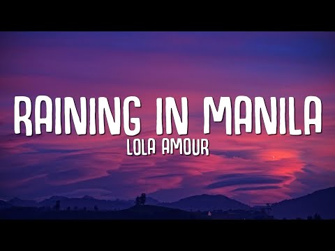 Lola Amour - Raining in Manila (Lyrics)