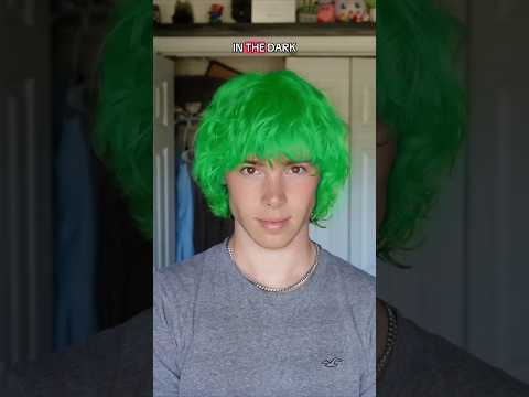 Making my hair glow in the dark