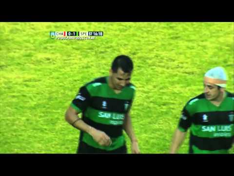 Manchot se pasó de vivo. Chacarita 0 - Sp. Estudiantes 1. Fecha 21. Primera B Nacional 2015. FPT.