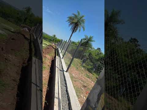 Grundstück sichern: Mauerwerk und Zaunbau in Paraguay (Altos Cordillera) | Service Heppner