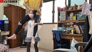 Download lagu Lift Carry Challenge!! #027 SHOULDER RIDE CHALLENGE mp3