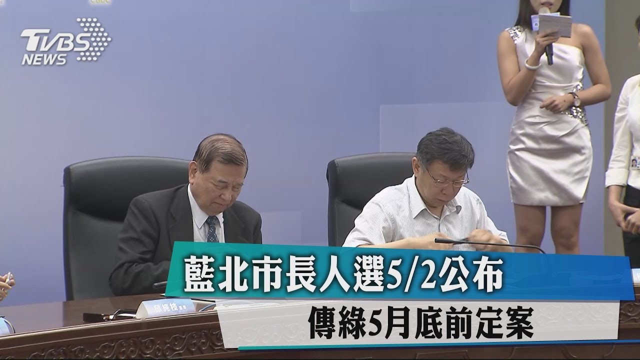 藍北市長人選5/2公布 傳綠5月底前定案