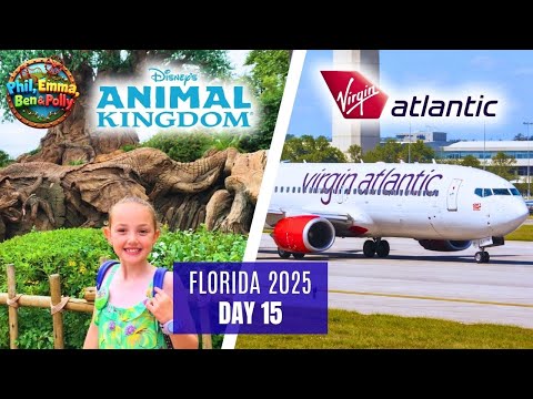FLORIDA 2025 | DAY 15 | Animal Kingdom & Flying Home | AUG 25