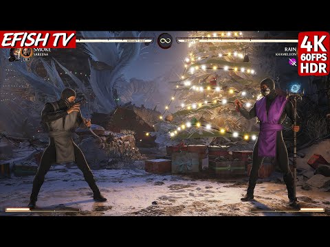 MK95 Smoke vs MK95 Rain (Hardest AI) - Mortal Kombat 1