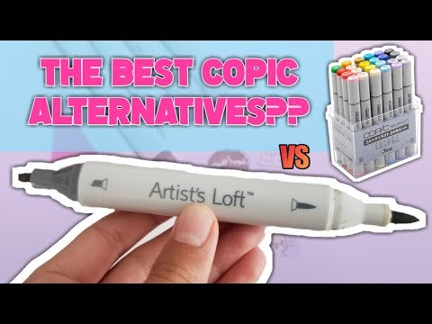 Reviewing Artist's Loft Skintone Set || BEST CHEAP COPIC DUO?!