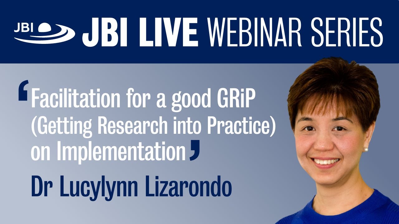 Getting research into practice: the role of facilitators