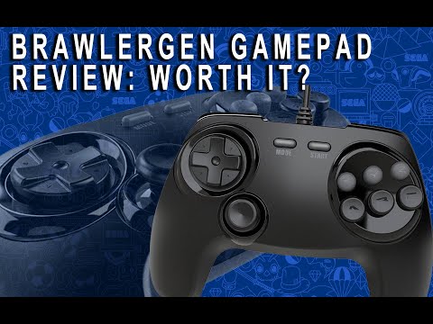 BrawlerGen Controller: A Modern Take on Sega Classic Controller - Unboxing & Gameplay Test