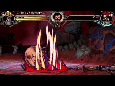 SkullGirls Encore VS Ms Fortune-Parasoul-Squigly
