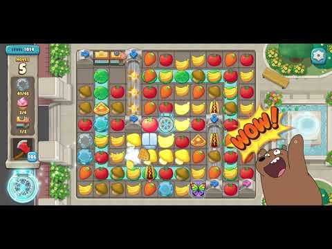 We Bare Bears the Puzzle for Kakao Season2 Level 1014 - No Boosters