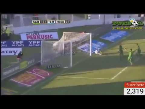 Golazo de Nuñez - Sarmiento J 1 x 1 Temperley - Fecha 16 - Liga Argentina