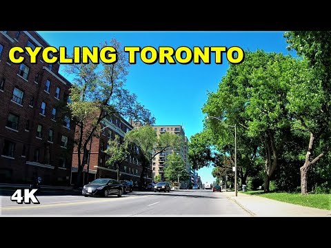 Cycling Toronto - The Bridle Path & Off-road fail [4K]