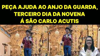 3° DIA DA NOVENA EM HONRA Á SÃO CARLO ACUTIS, PEÇA AJUDA AO SEU ANJO DA GUARDA.