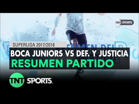 Resumen de Boca Juniors vs Def. y Justicia (1-2) | Fecha 22 - Superliga Argentina 2017/2018