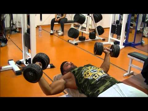 Vito Fischetto Off season  Intense brutality workout - chest
