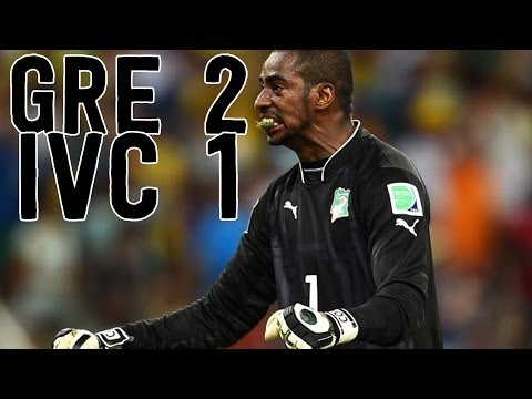 Samaras Handles Penalty Kick Pressure [Greece vs. Cote D'Ivoire Recap]