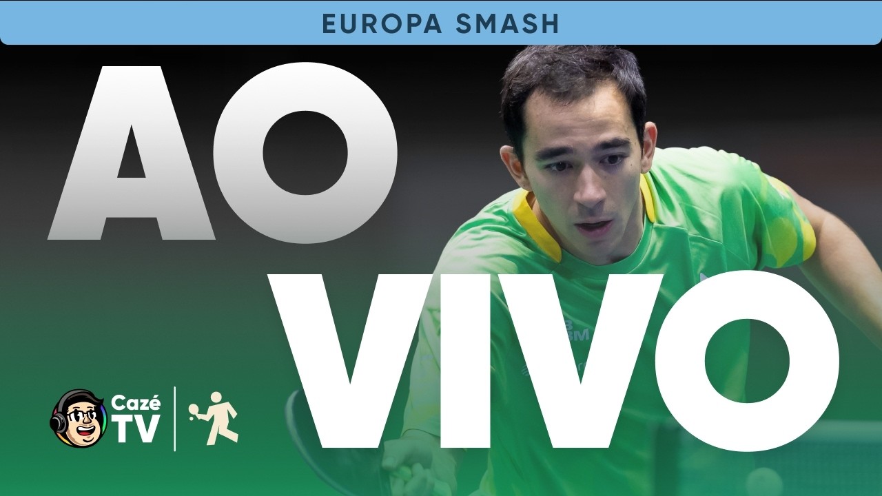 AO VIVO: HUGO CALDERANO NO EUROPA SMASH | TÊNIS DE MESA | 16 AVOS DE FINAL