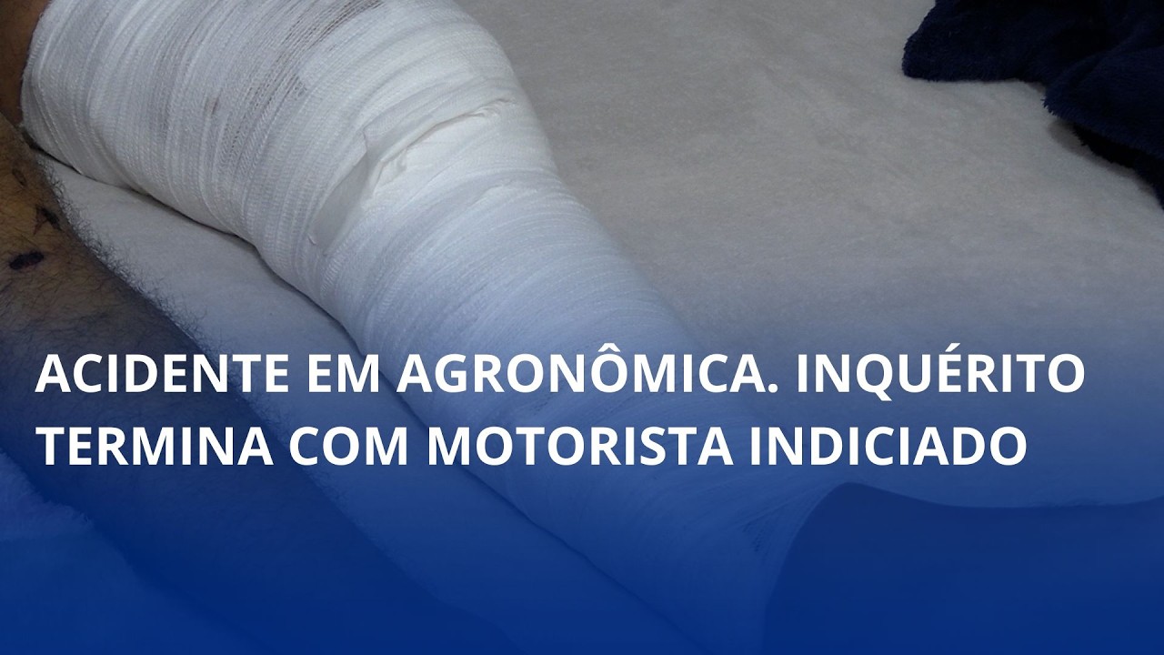 Acidente em Agronômica. Inquérito termina com motorista indiciado