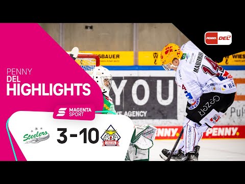 Bietigheim Steelers - Pinguins Bremerhaven | 14. Spieltag, 2021/2022 | MAGENTA SPORT