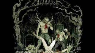 Coffins-mortuary in darkness