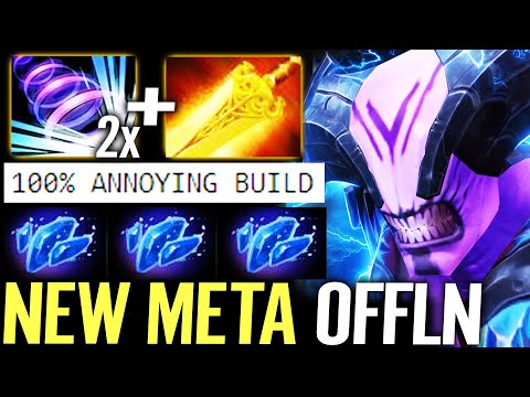 🔥 WTF Shard + Radiance OFFLANE Faceless Void — 2x Blink Burning META Annoying Build Dota 2 Pro