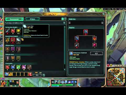 [League of Legends] Nautilus vs Nocturne Jungle