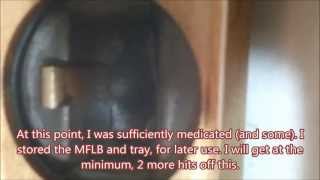 Magic Flight Launch Box (MFLB) Concentrate (beta) Tray Adpater Test - Honey Comb & Bubble Bag