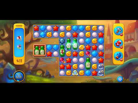 Fishdom level 10998 no boosters フィッシュダム ノーマル