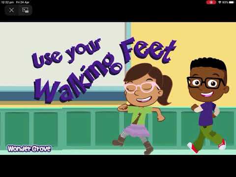 Use your walking feet April 24, 2020 no running